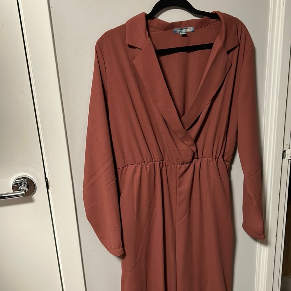 Never worn - copper jumpsuit